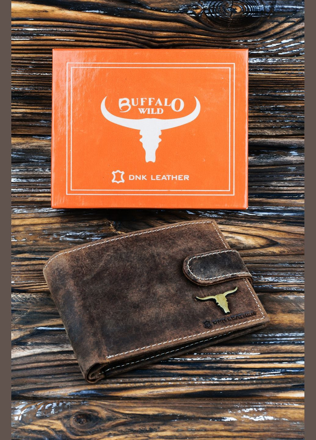 Шкіряне чоловіче портмоне DNK Leather (300078508)