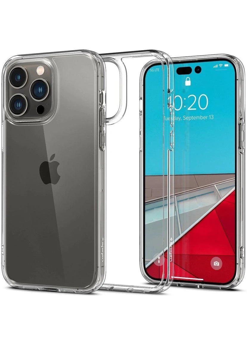 Чохол-накладка Hybrid для Apple iPhone 14 Pro Crystal Clear (ACS04666) Spigen (370616646)