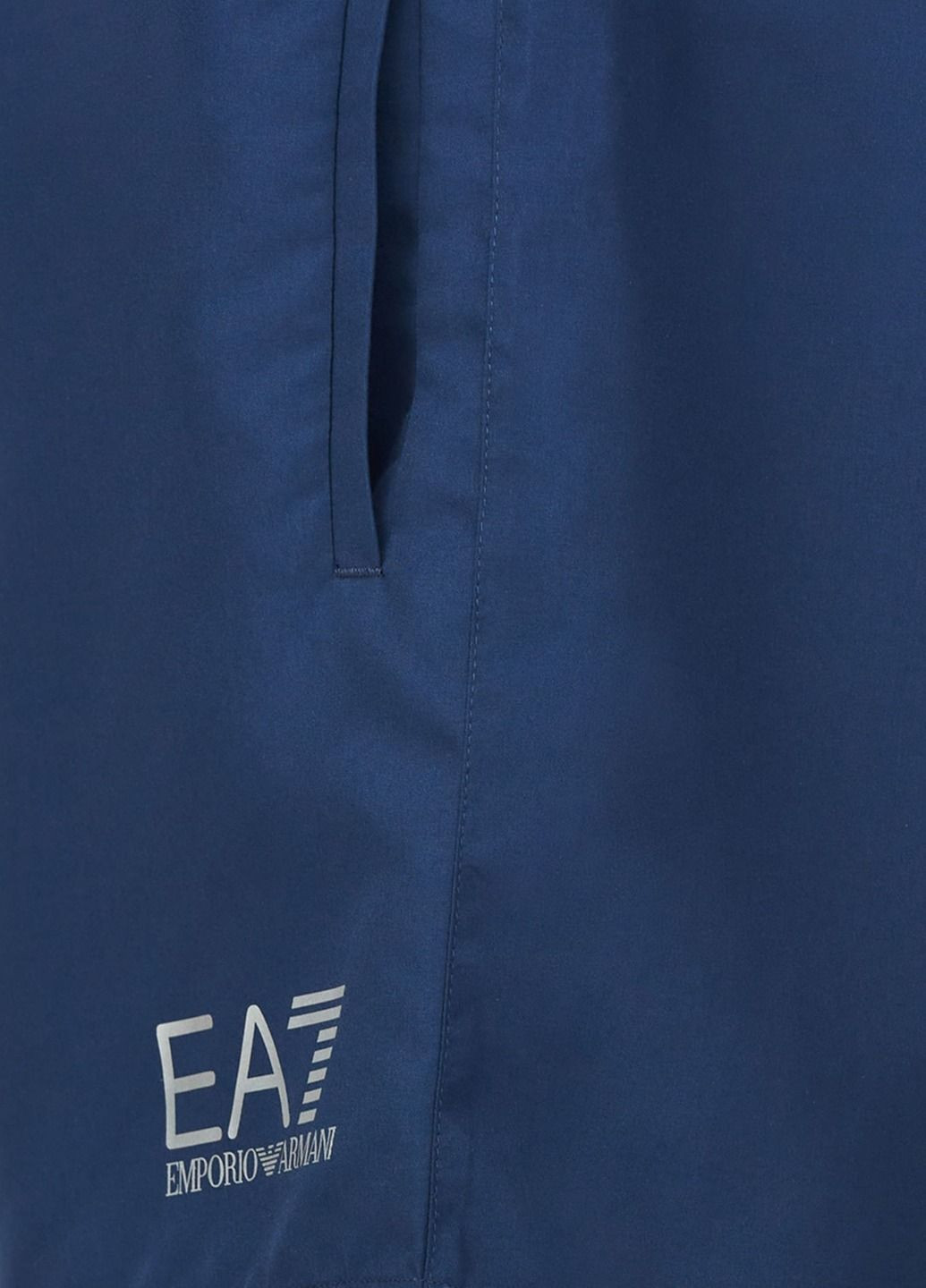 Мужские синие плавки EA7