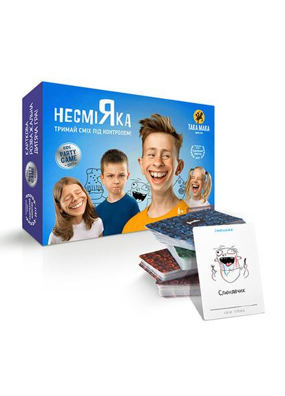 Настольная игра "Несмеяка" Детская 960018 No Brand (315756541)