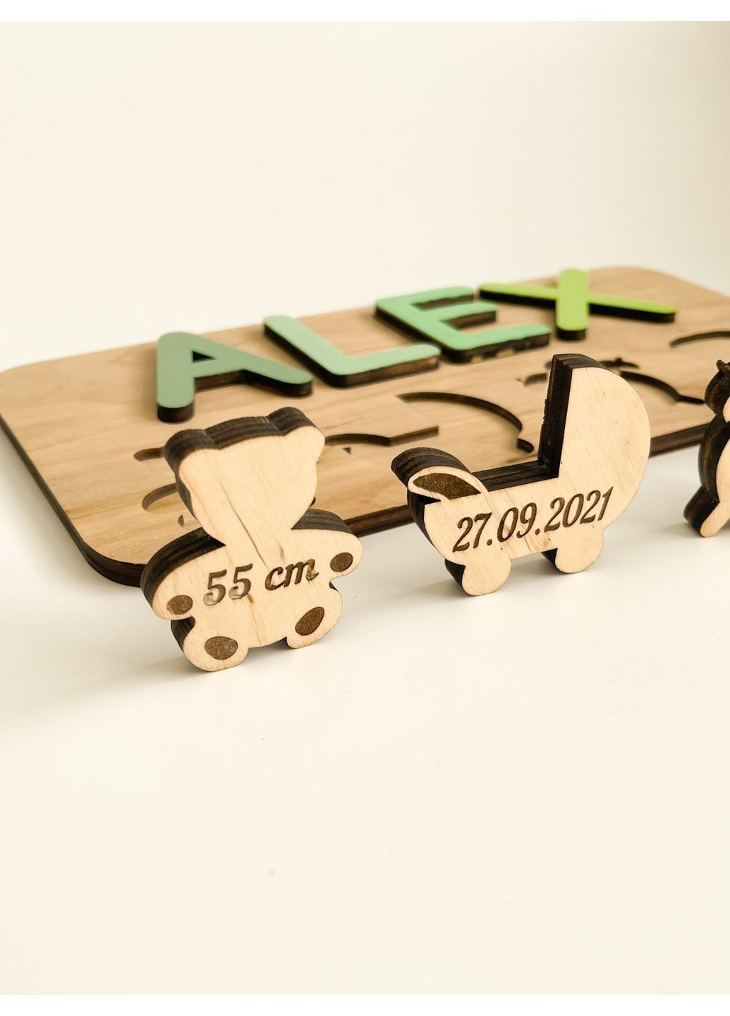 Пазл із даними про народження іменний WittleWood (369778913)