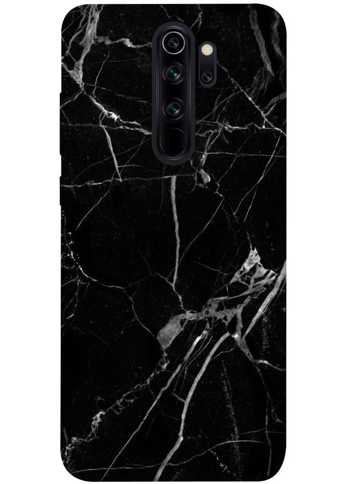 Чохол з принтом для Xiaomi Redmi Note 8 Pro / на Ксяомі, сяомі, ксіомі редмі ноте 8 про Чорний мармур No Brand (339061534)