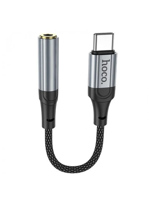 Адаптер LS36 переходник Type C to 3.5 mm, длина кабеля 12 см MDR Hoco (385866778)