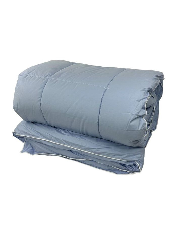 Ковдра євро закрита Лебединий пух 20324 195х215 см синє Arda (335585916)