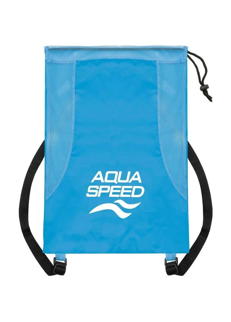 Сумка-мешок голубая 630-02 Aqua Speed MESH BACK PACK (397083501)