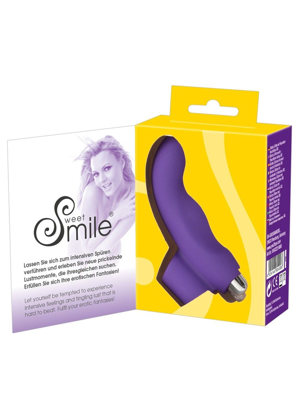 Вибронасадка на палец со стимуляцией точки G No Brand (284236220)