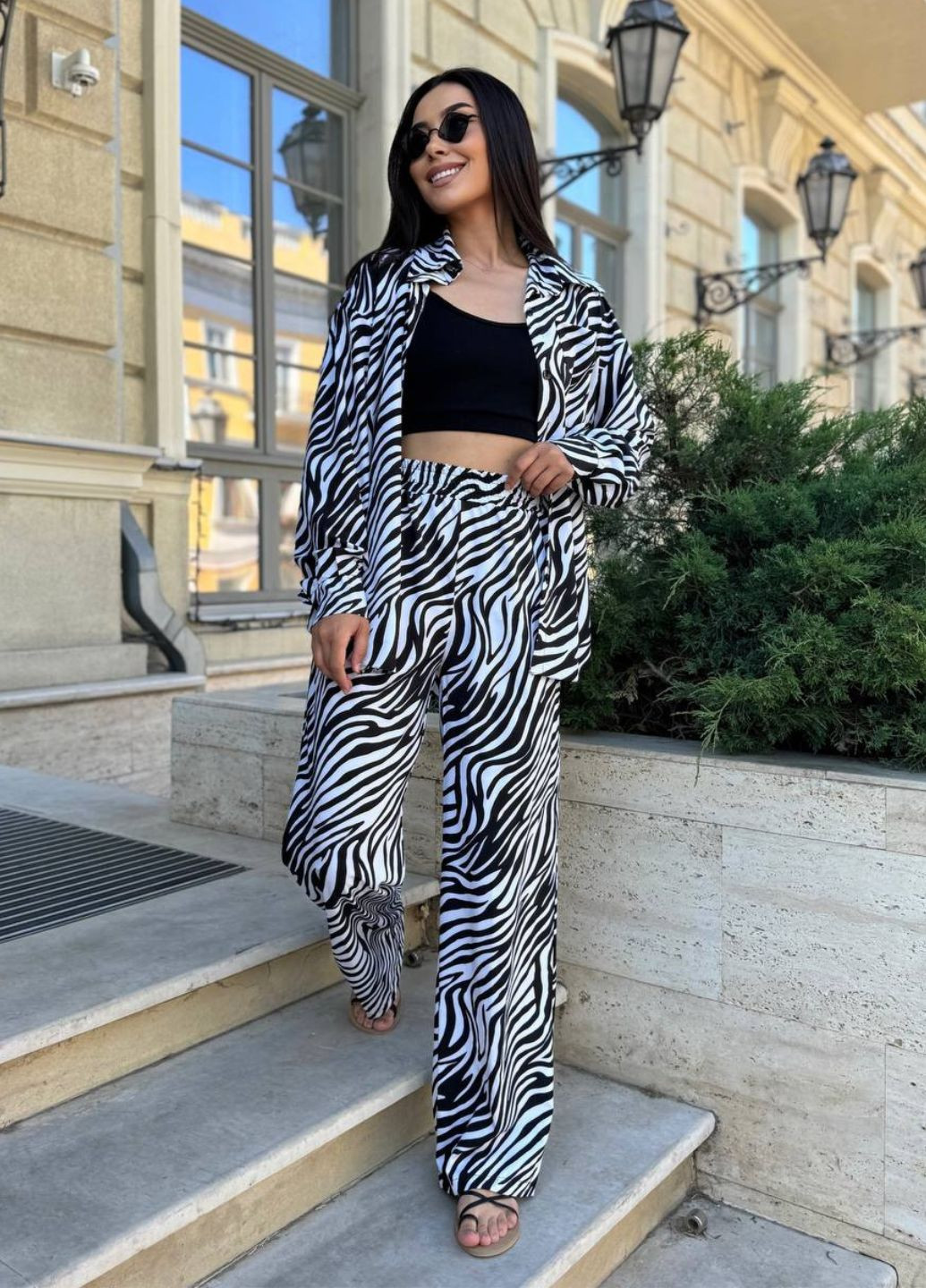 Костюм-двійка: штани прямого крою та сорочка Tik-Tak (329958727)