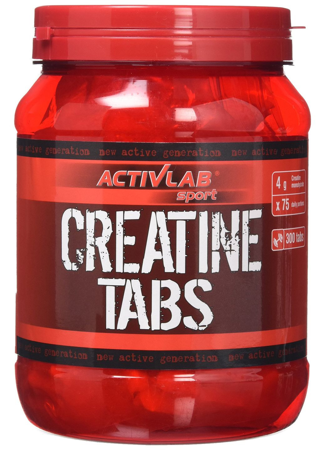 Креатин Creatine Tabs 1000 mg 300 tablets ActivLab (280916645)
