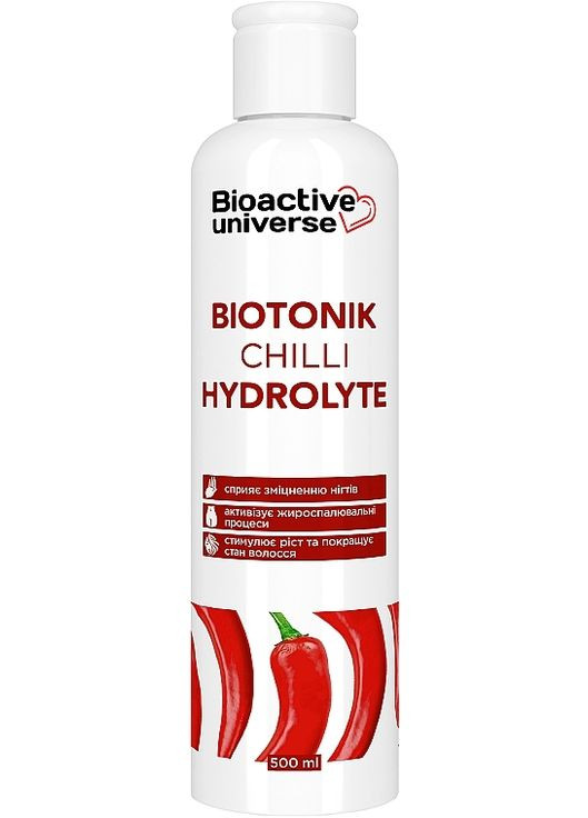 Тоник-гидролат "Перец чили" Biotonik Hydrolyte 250ml (1317215-23438035) Bioactive Universe (368611448)