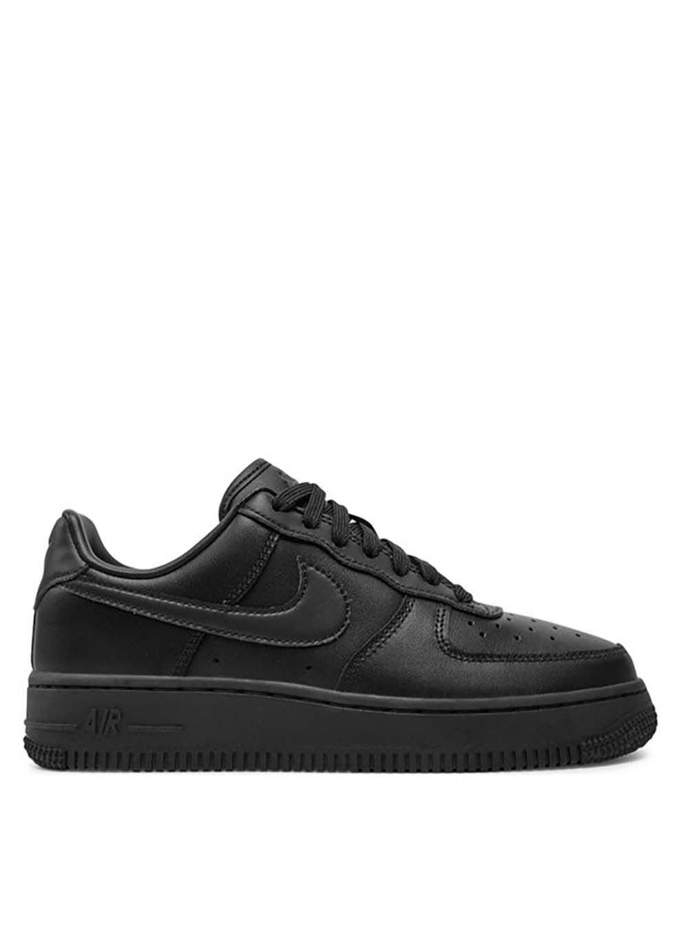 Черные демисезонные мужские кроссовки air force 1 07 fresh черный Nike