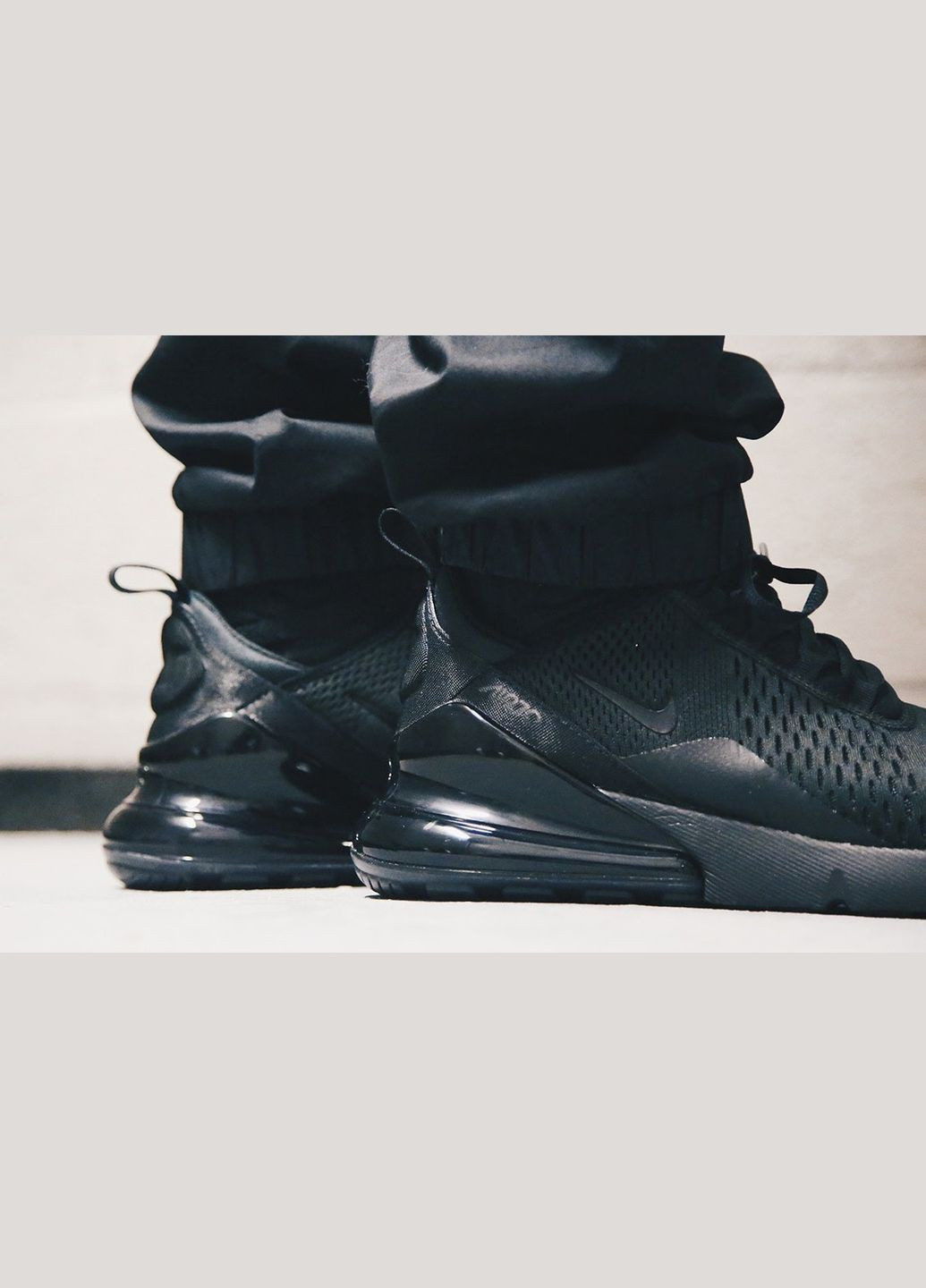 Чорні кросівки air max 270 triple black — ah8050-005 Nike