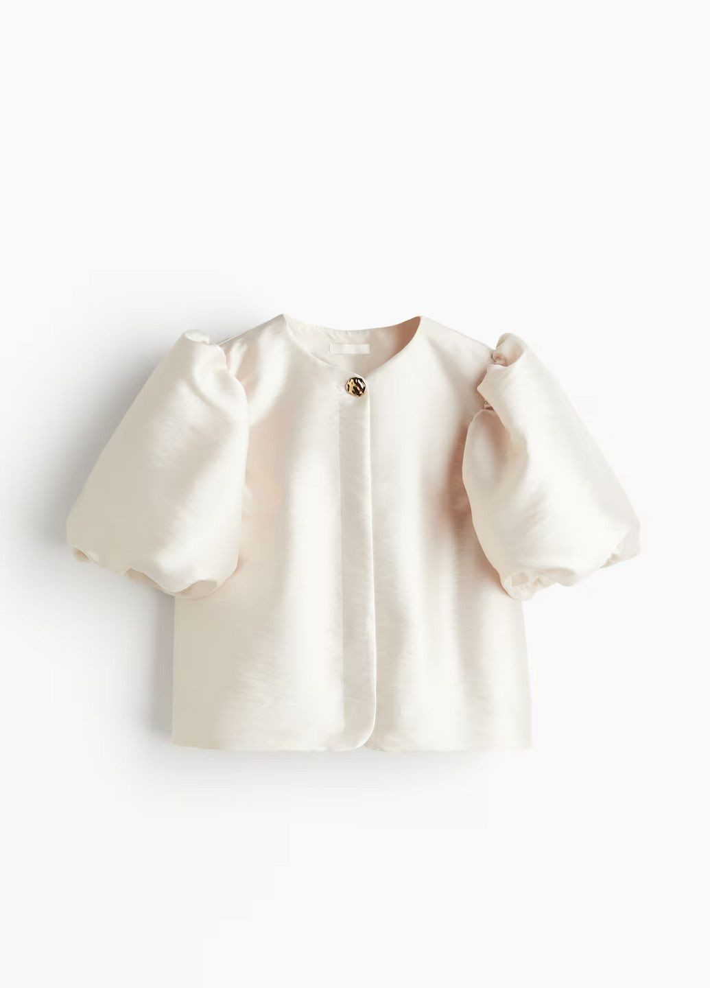 Светло-бежевая блузка H&M