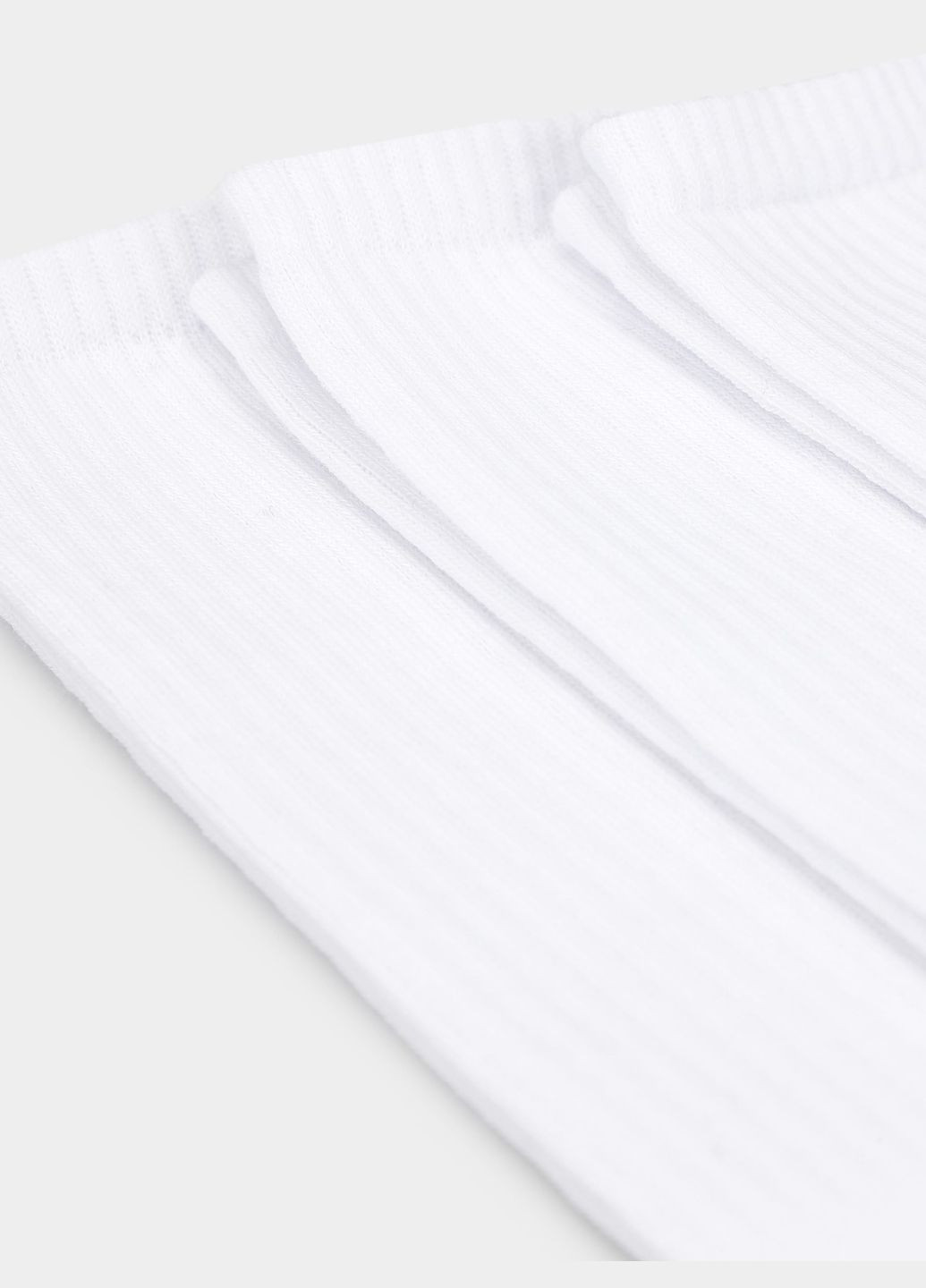 Белые набор носков макси 5шт Ейсік однотонные (301907898)