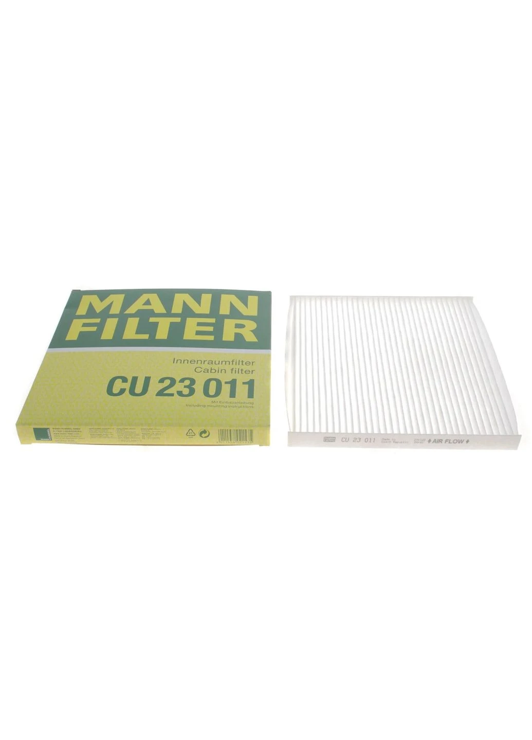 Фільтр салону Mann Filter (360950466)