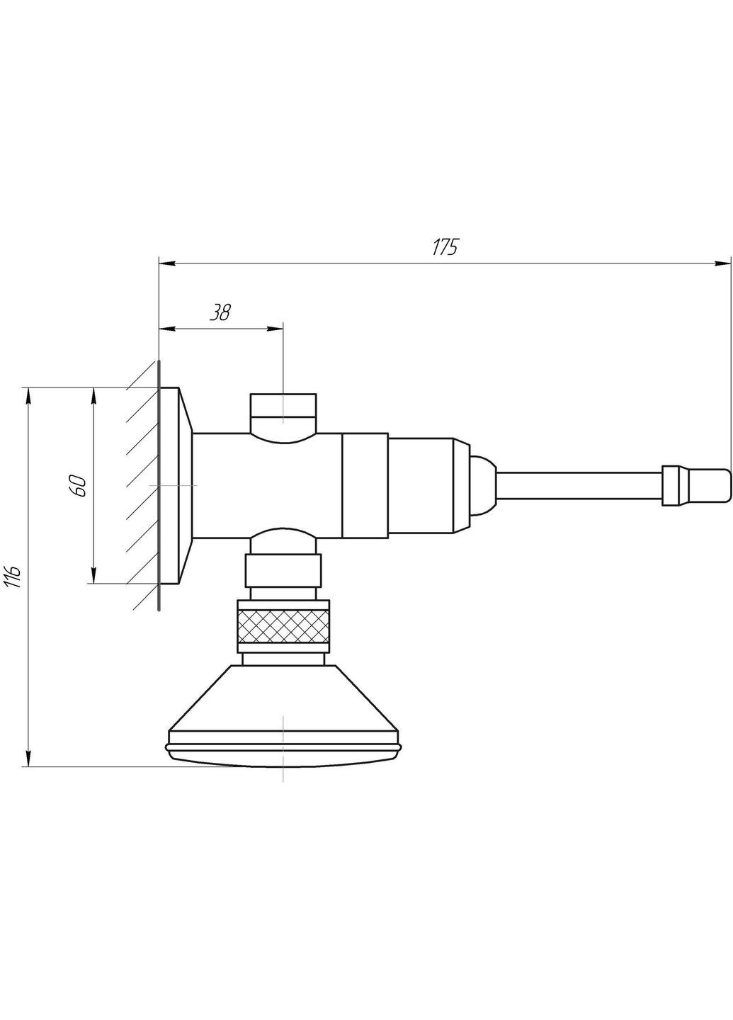 Крандозатор для пожилого душа ТREMO-489 TREMOLADA (300220514)