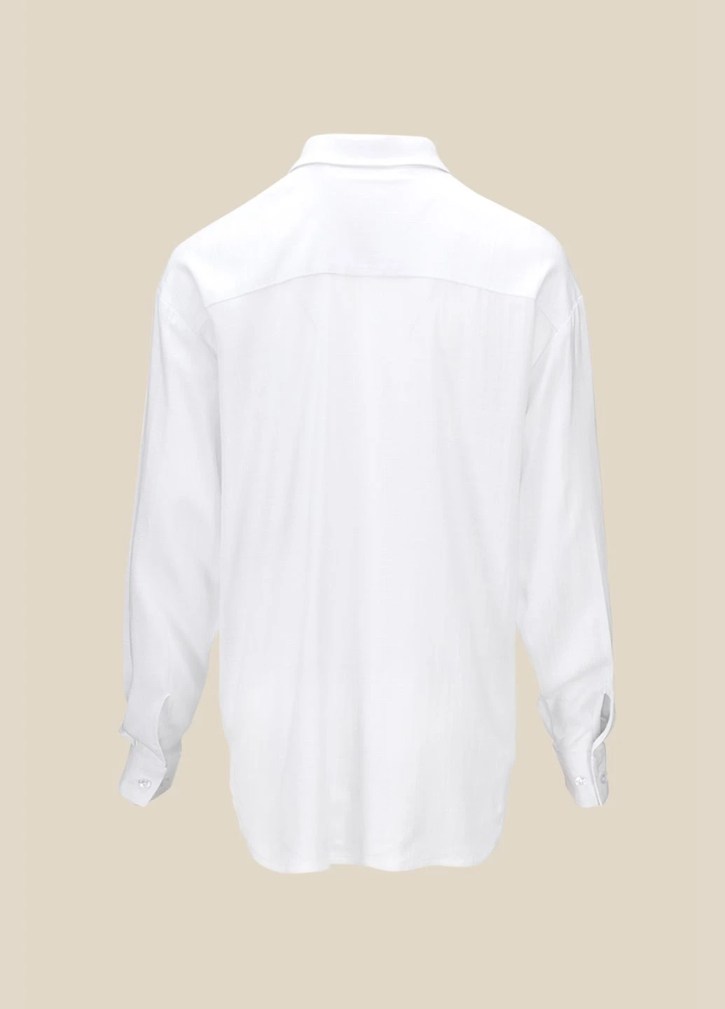 Біла блуза однотонна жіноча wbc02408 shop (2000990665690) LAWA