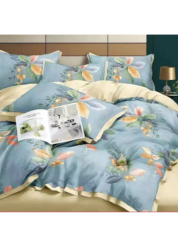 Комплект постільної білизни Elle Floret Olive (A130214) Soho (322906347)