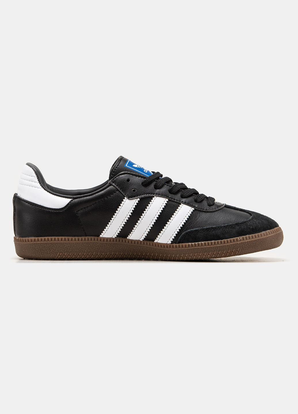 Кросівки жіночі і чоловічі Adidas Samba Vegan black | Адідас Самба Веган чорні No Brand чорні демісезони (315761787)