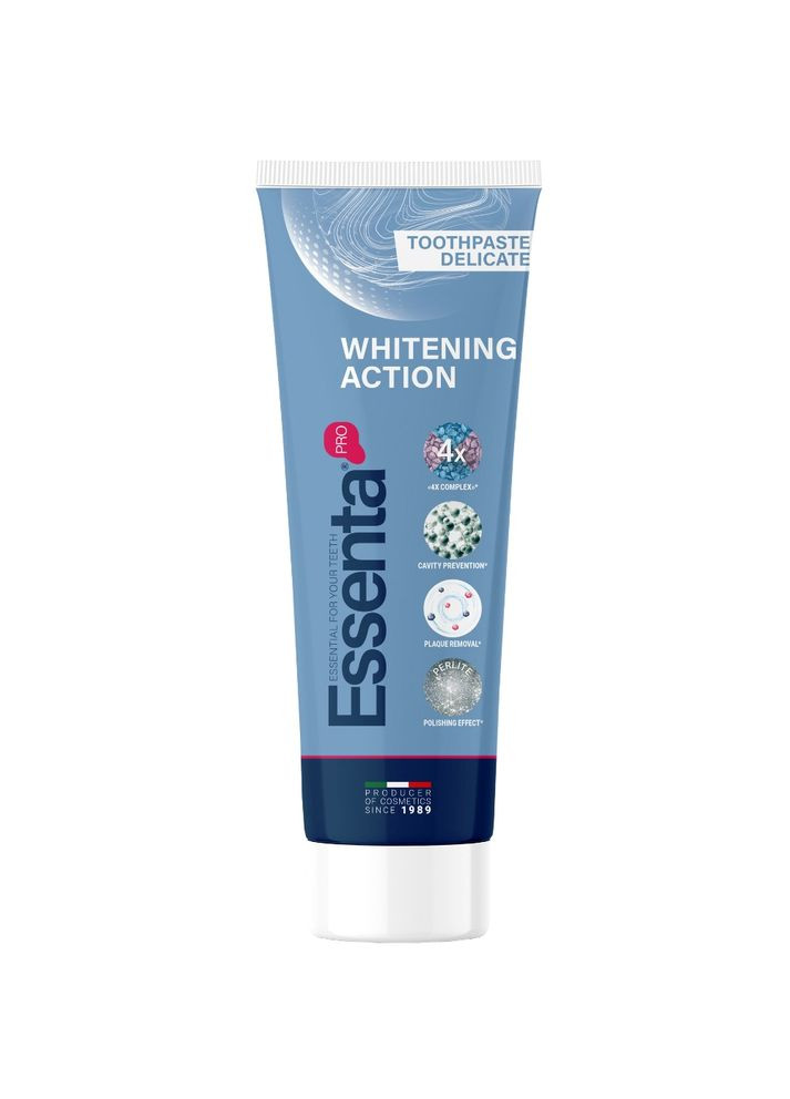Зубна паста Whitening Action, 75 мл Essenta Pro 8031447500060 (361400231)