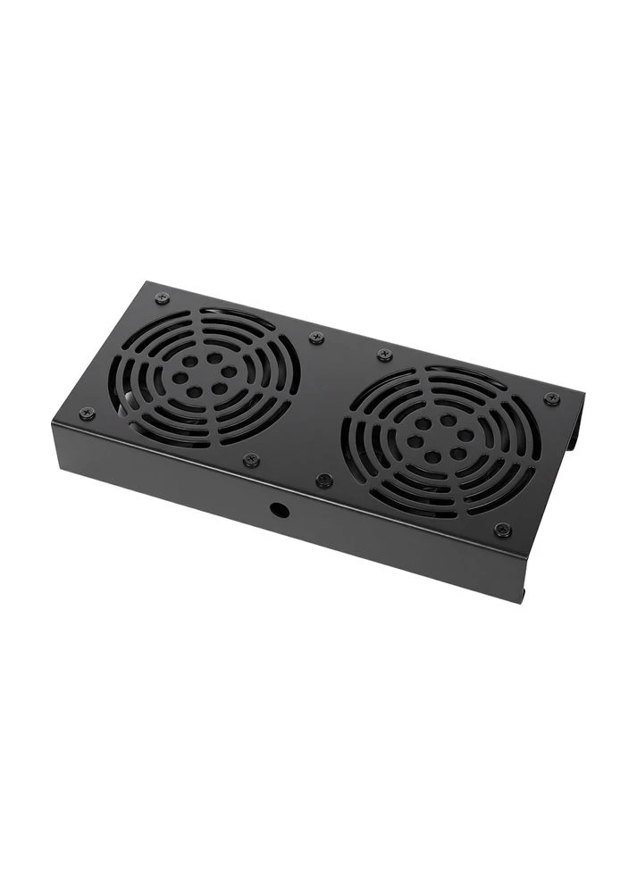 Вентилятор до комутаційних шаф глибиною 600 мм TRX-FAN2 Black (25-00127) Trinix (396181498)