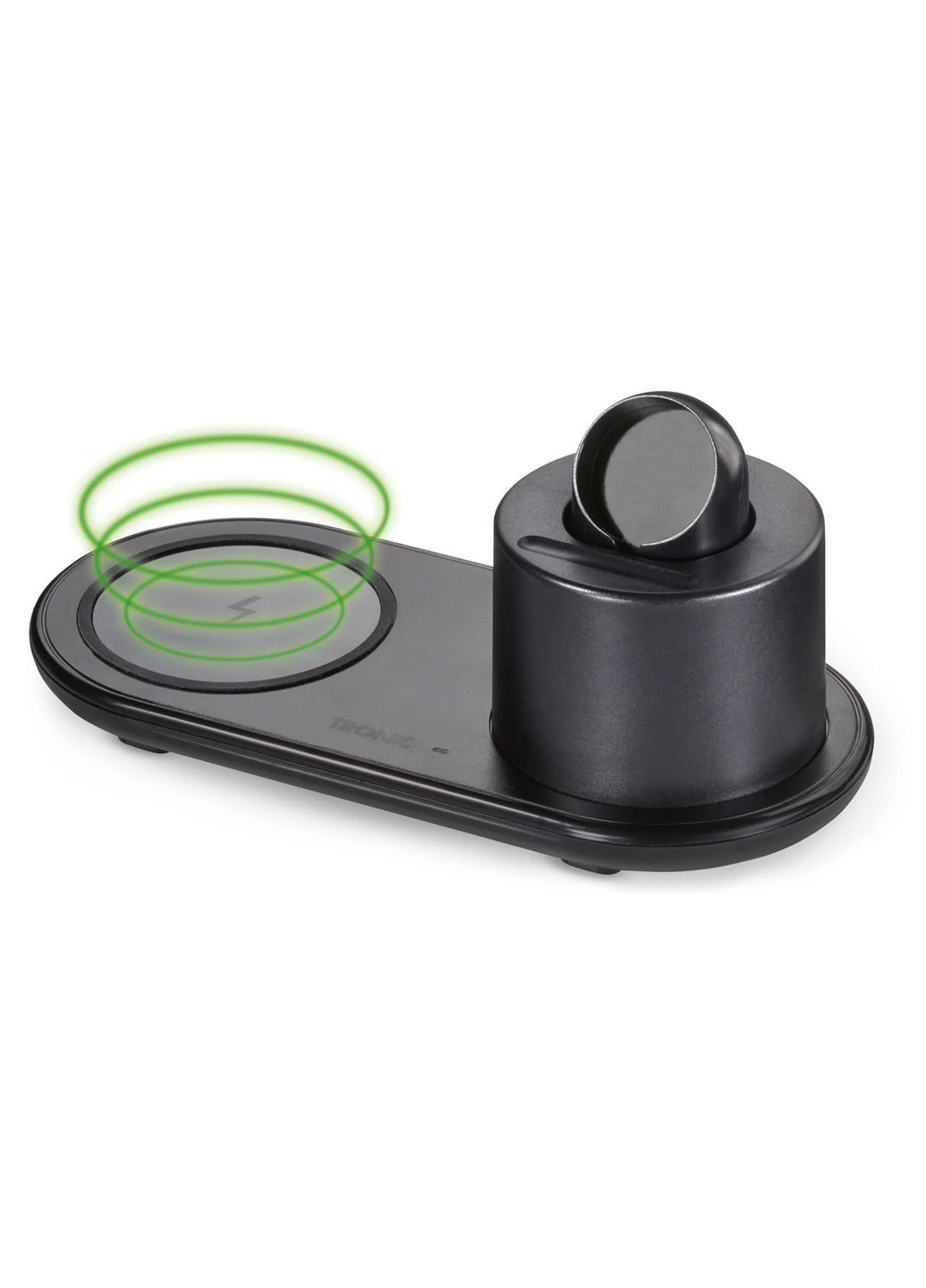 Зарядна станція 3 в 1 з бездротовою технологією чорний 10 Вт Tronic (336377125)