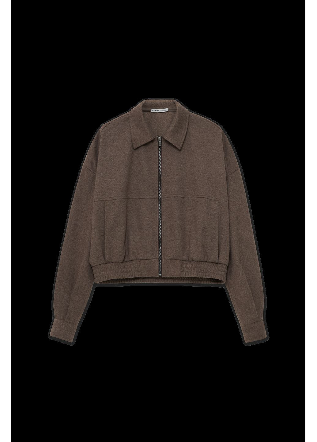 Женский бомбер Данир 130262 Серо Stimma (365637652}