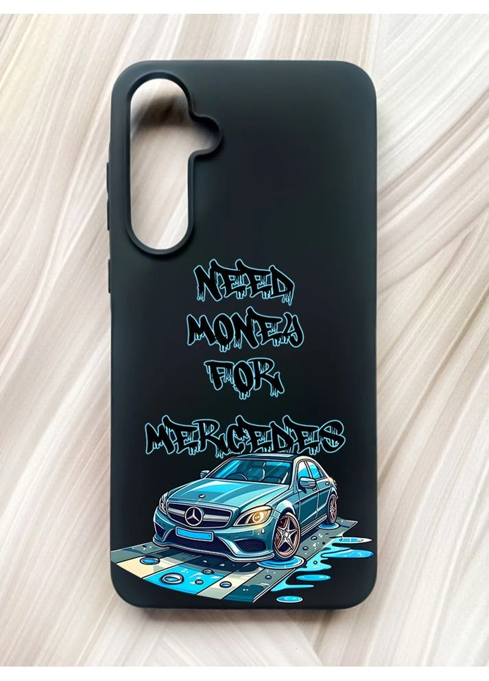 Матовый чехол на Samsung Galaxy A55 (A556) Хочу Мерседес (принт 387) Creative (355398209)