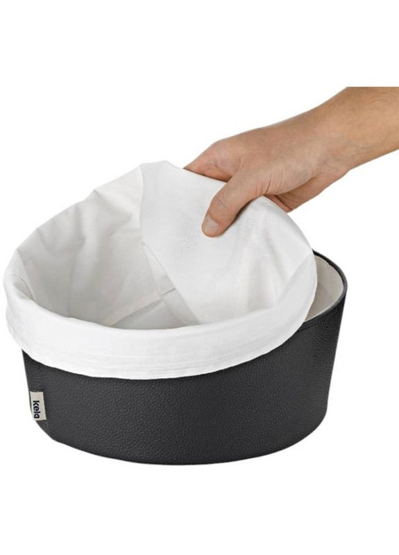 Хлебница-корзина Grana O 19х11см Black (12547) Kela (338378359)
