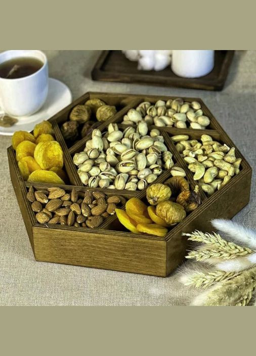 Менажниця з дерева Елотес рустикал (МЕН-001834) No Brand (327849918)