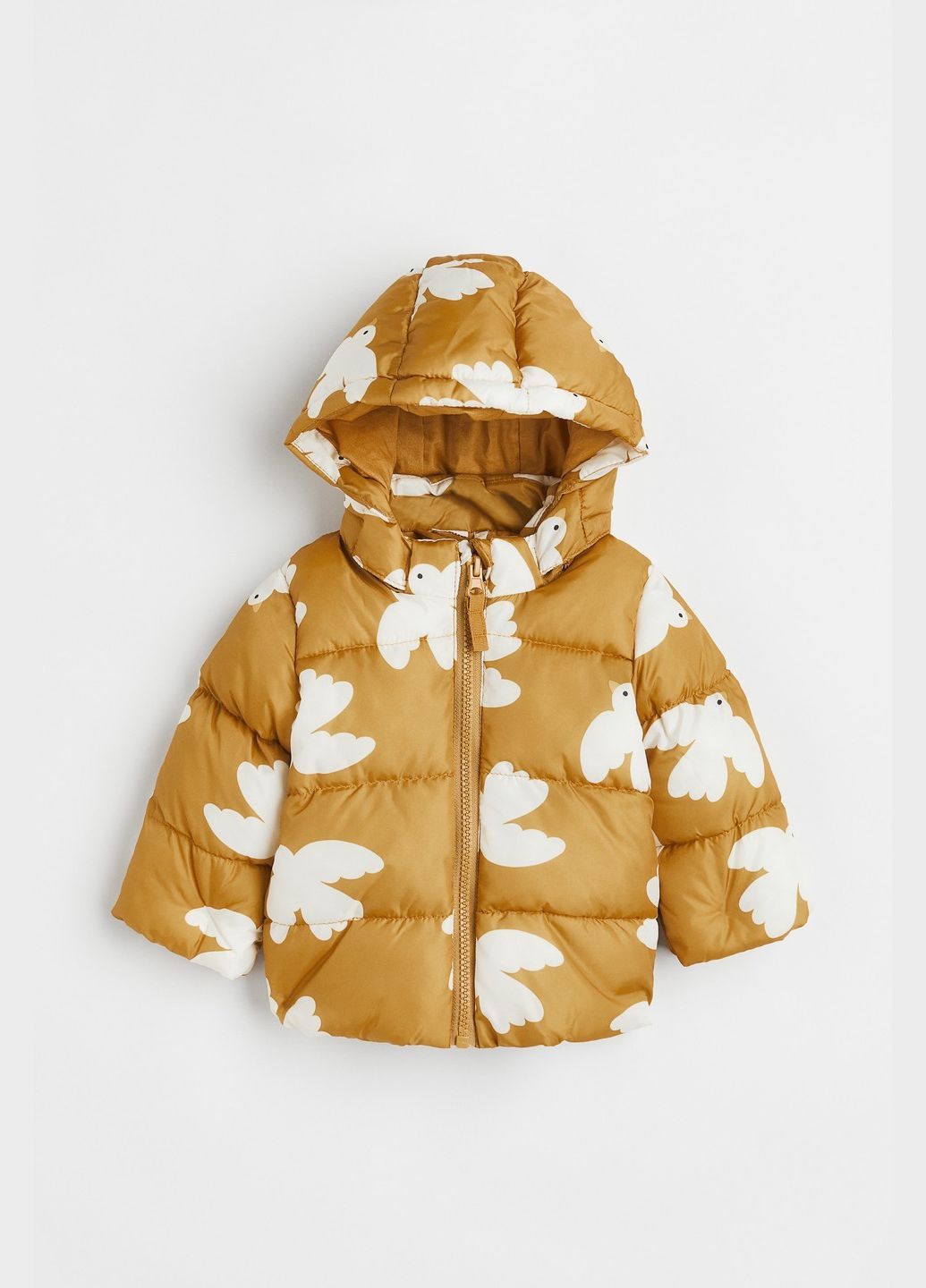 Желтая демисезонная куртка детская H&M