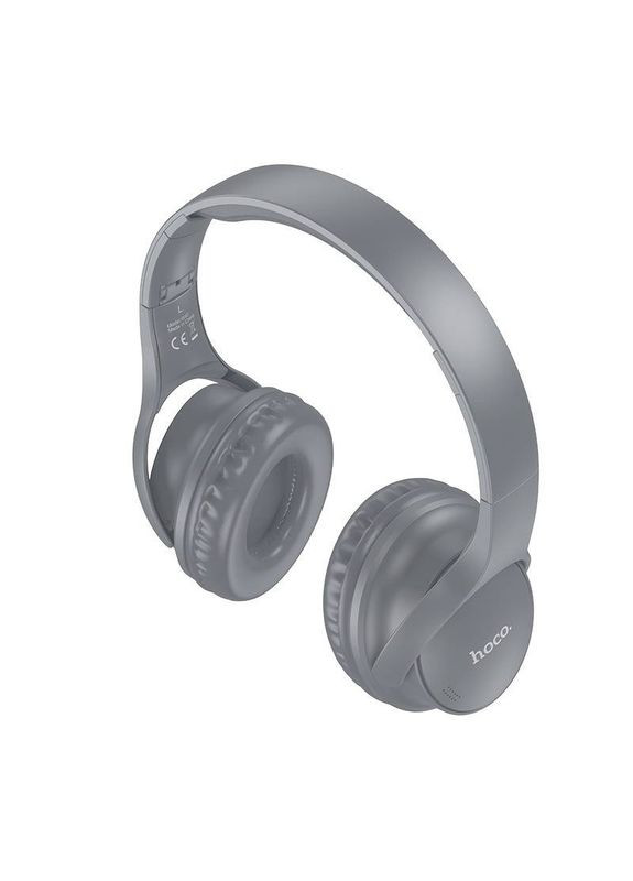 Навушники бездротові W40 Mighty повнорозмірні сірі Hoco (280916257)