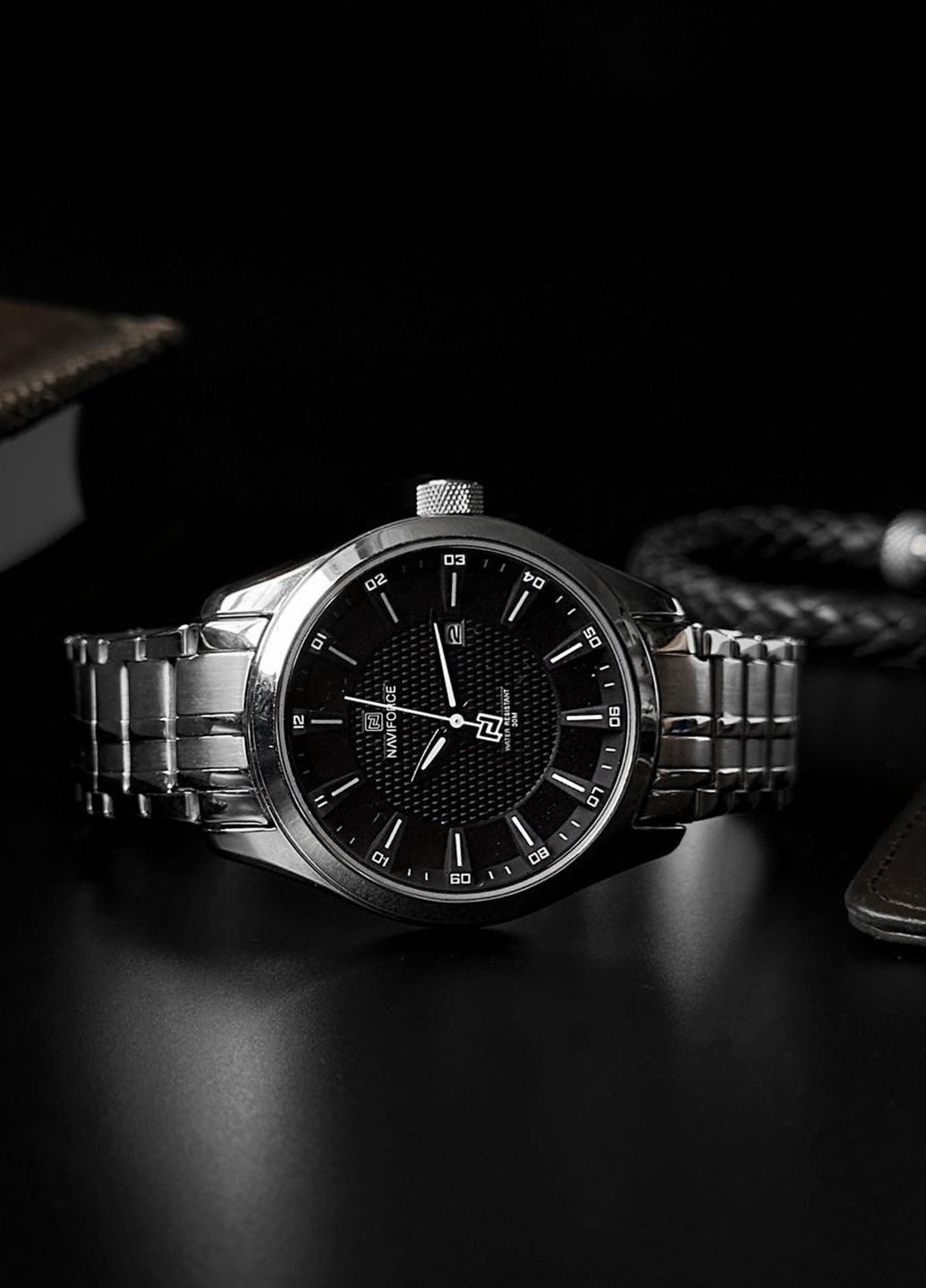 Чоловічий годинник NV Force Silver Naviforce (302898018)