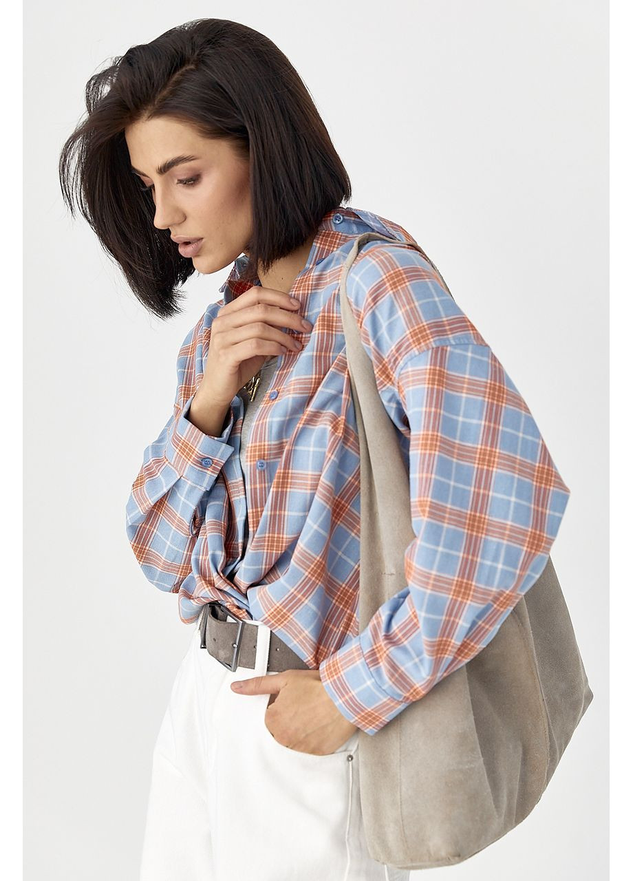 Оранжевая классическая рубашка Lurex