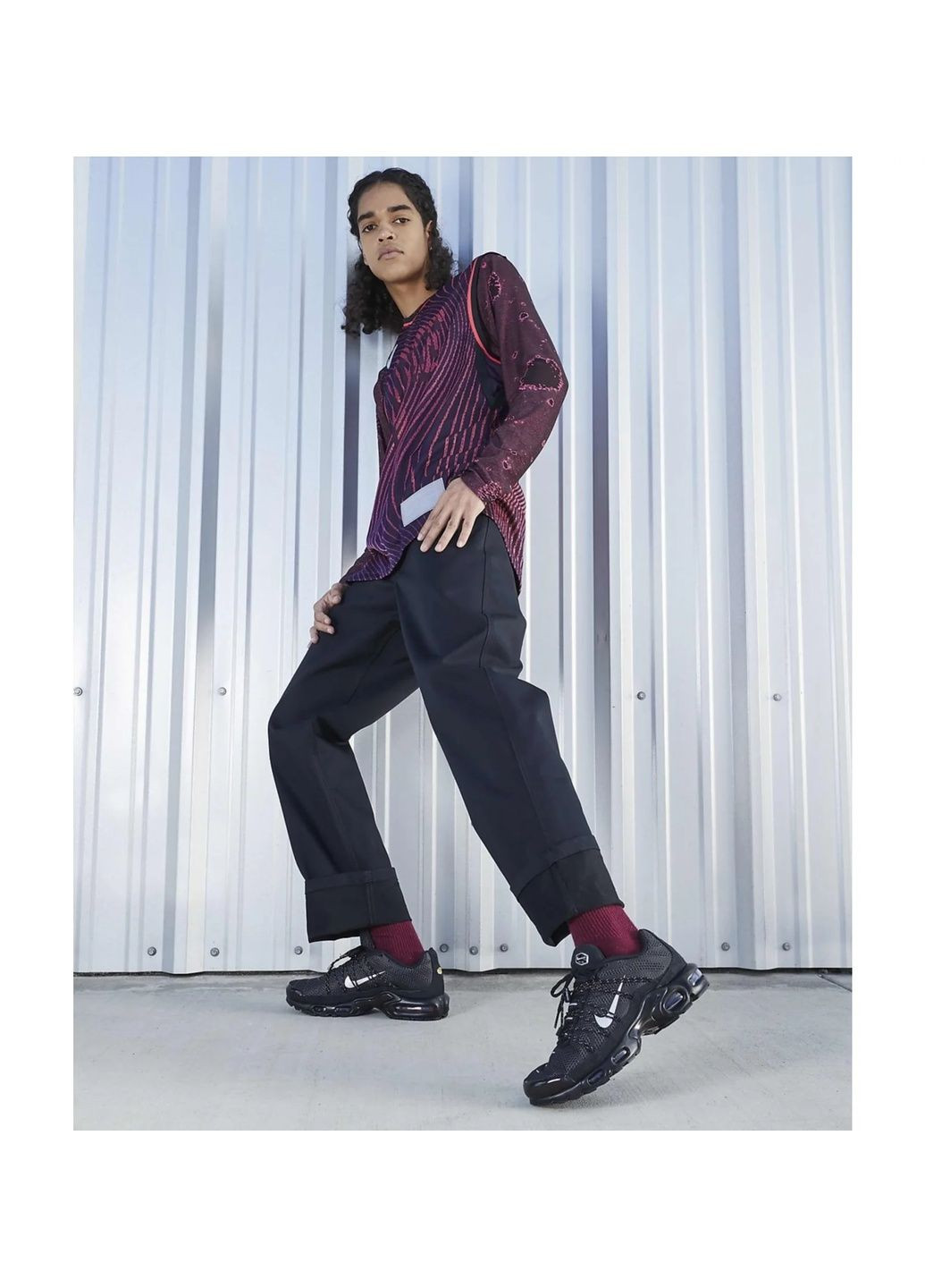 Чорні кросівки чоловічі air max plus utility black fd0670-001 Nike