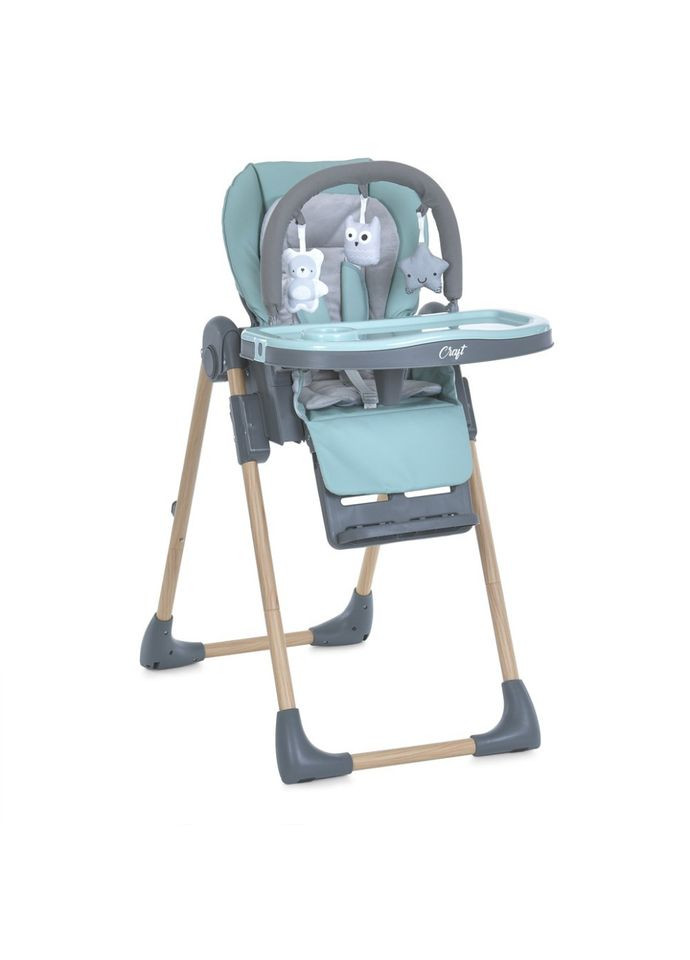 Стільчик для годування CRAFT ME 1115-W Mint, до 15 кг El Camino (330636673)
