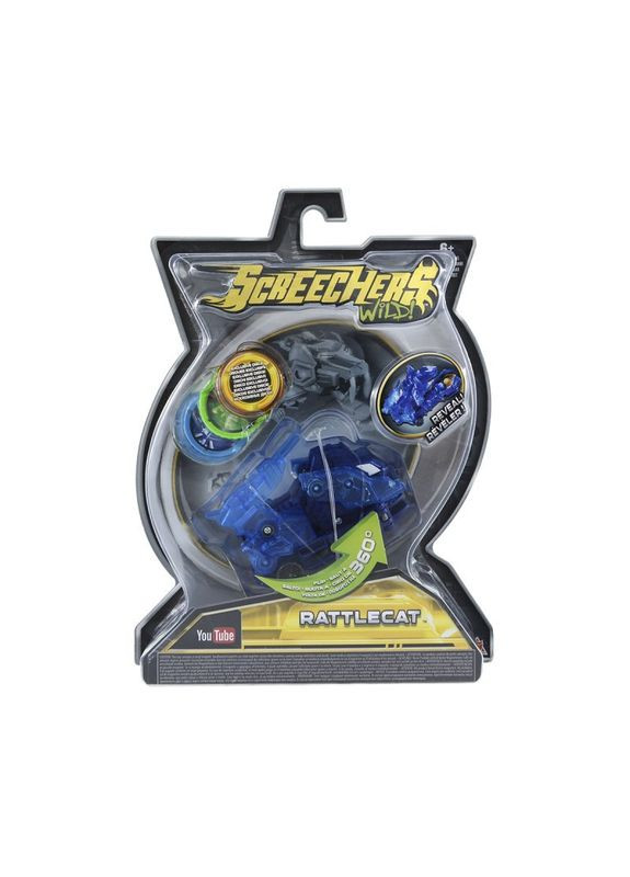 Машинка-трансформер! L 2 - РЕТТЛКЕТ EU683120 (6900006499850) shop (6900006499850) Screechers Wild (363052134)