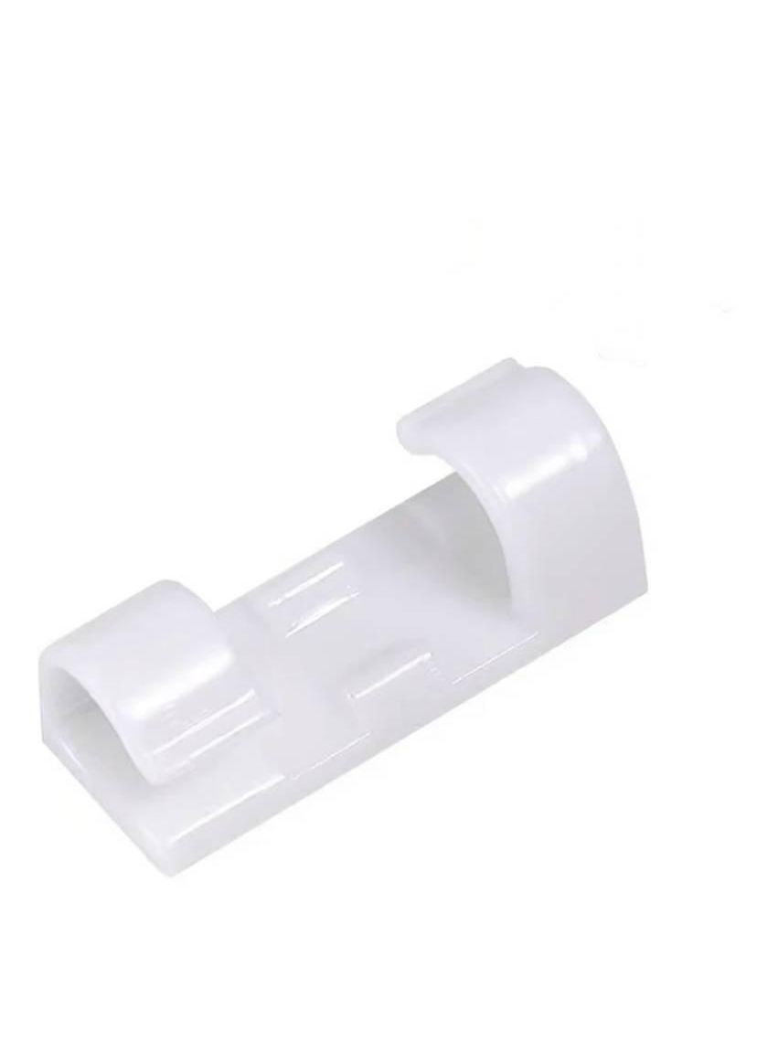 Органайзер фіксатор кабелю затискач для проводів 20 шт Білий CHOICE (349844902)