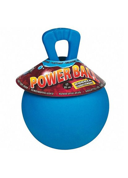 Іграшка для великих собак POWER BALL м'яч плавальний з ручкою гума 22 см (5400274860334) Flamingo (279571506)