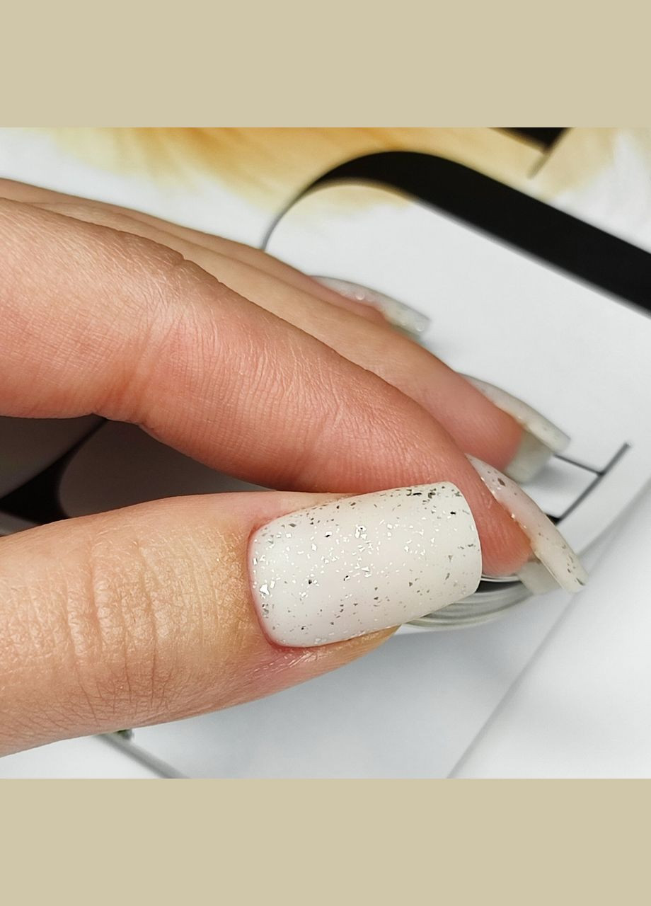 Топ матовий з поталю для гель лаку Silver Matte 8мл Magic Girl (338623089)