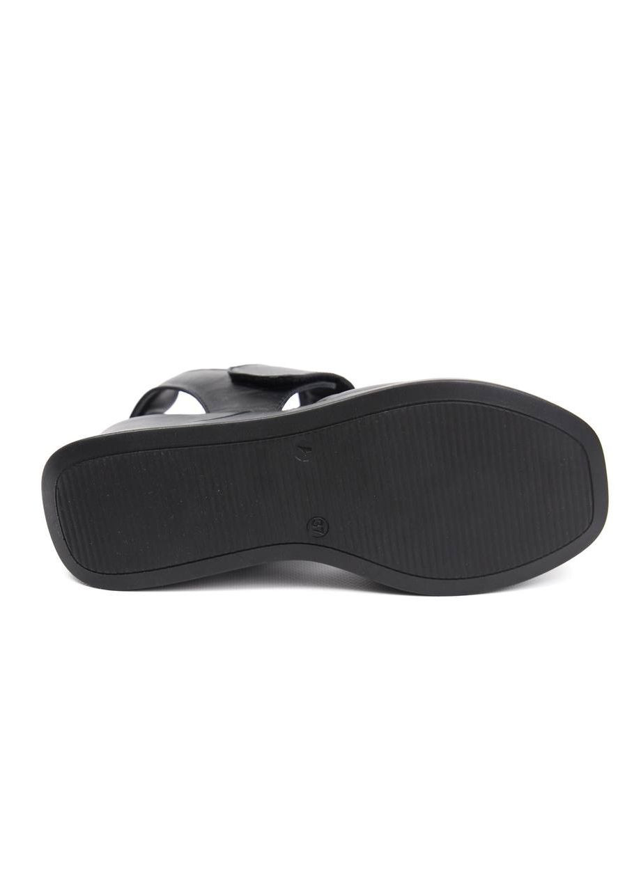 Черные босоножки Benito без застежки