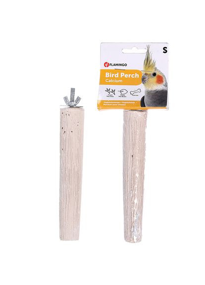 Жердочка з кальцієм для птахів Karlie Perch Calcium для гігієни дзьоба та кігтів 25.8x4 см (5411290203456) Flamingo (315391261)
