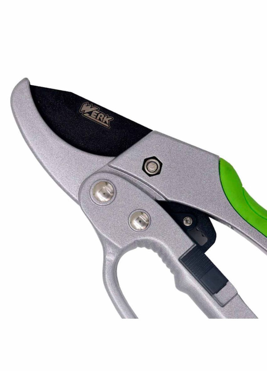 Секатор садовий 200 мм 81020 з храповим механізмом (107700) Werk (300252458)