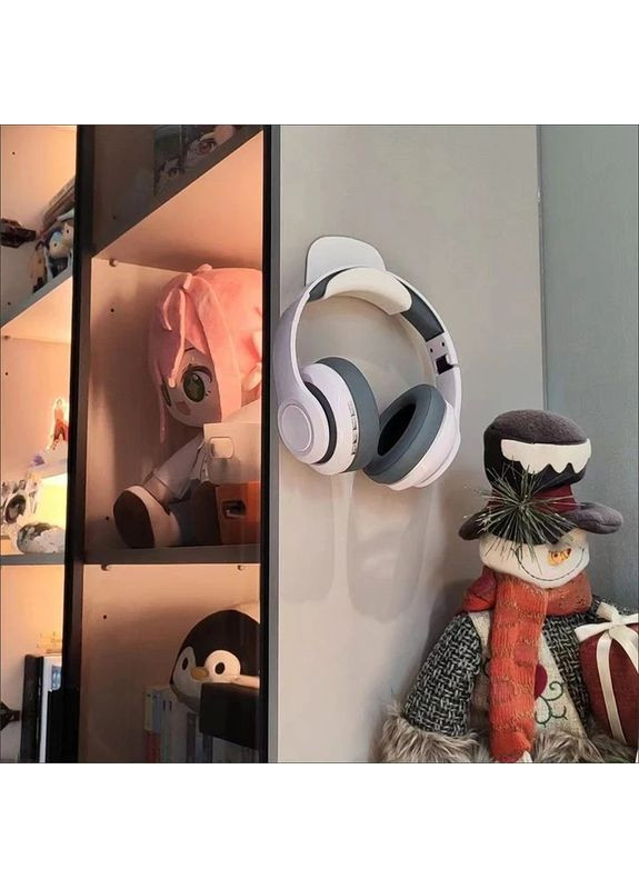 Підставка тримач настінний для навушників White No Brand (365721665)