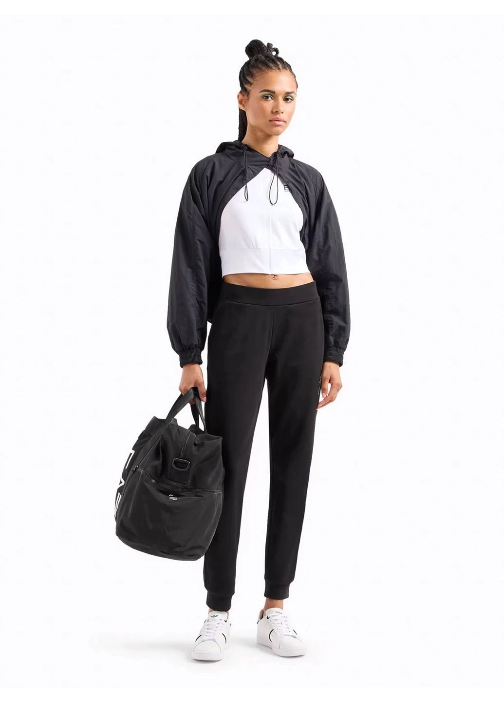 Спортивная сумка 9860495 Чёрный 7U87 Emporio Armani EA7 (385980995)