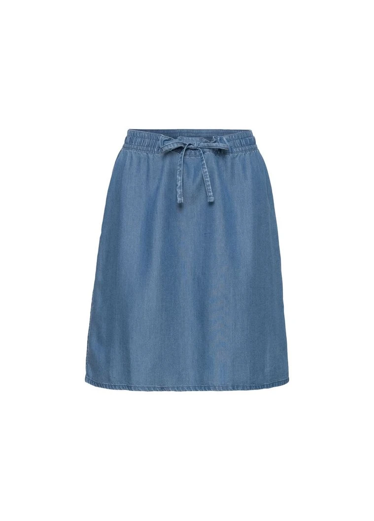 Спідниця із ліоцелу для жінки Lyocel (TENCEL™) 371786 34(XS) синій Esmara (396299233)