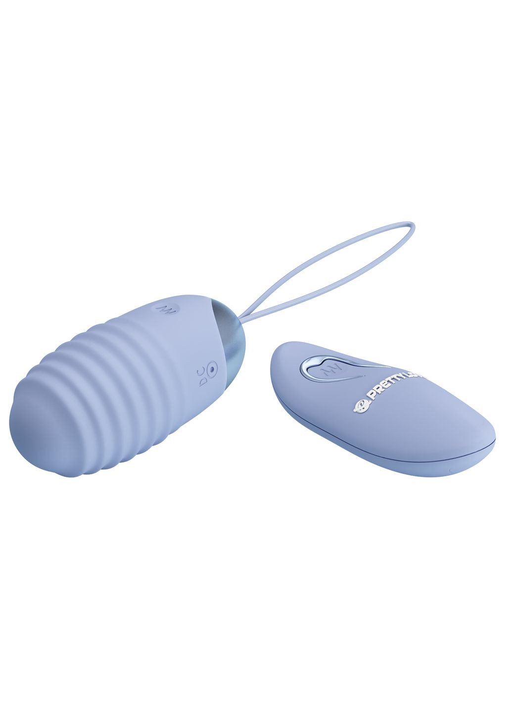 Віброяйце вагінальне Jessica Dream з пультом, блакитне, 7.2 х 3.3 см Pretty Love (361670312)