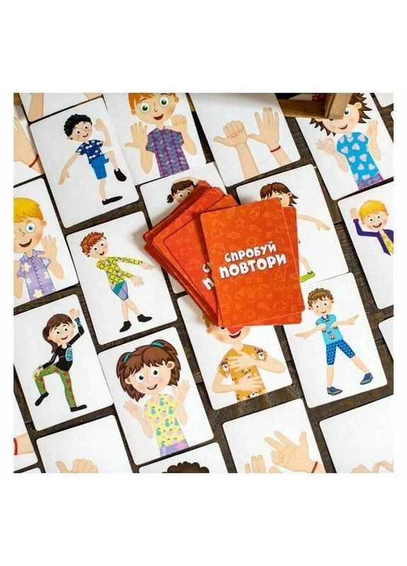 Карточная игра "Попробуй повтори" 10156010У 10156010У Ranok Creative (402357931)