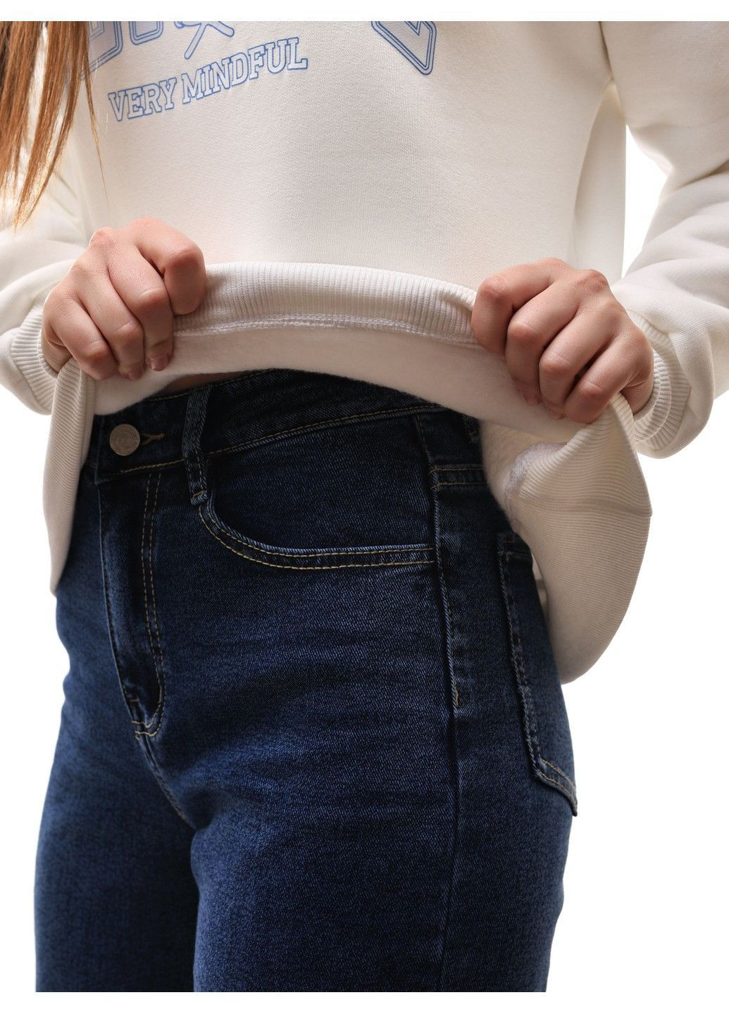 Молочный свитшот женский LOOK SWEET (364926729)