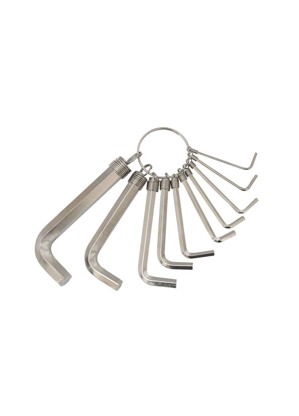 Ключи шестигранные Nickel 1.5-10.0мм 10шт 4022635 Grad (364282588)