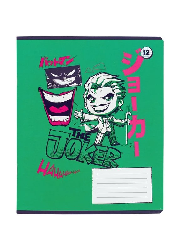 Тетрадь уч. " " 12л.#/DC25-232/ софт тач + УФ лак, DC Batman (25/600) Упаковка 25 шт Kite (392419485)